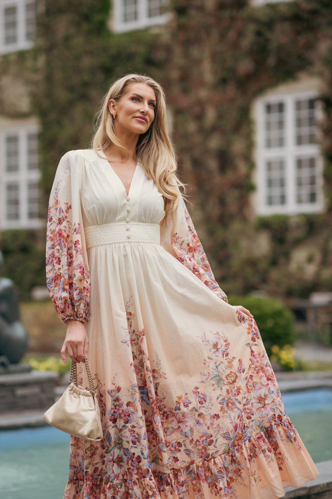 Awaken Plunge Maxi Dress