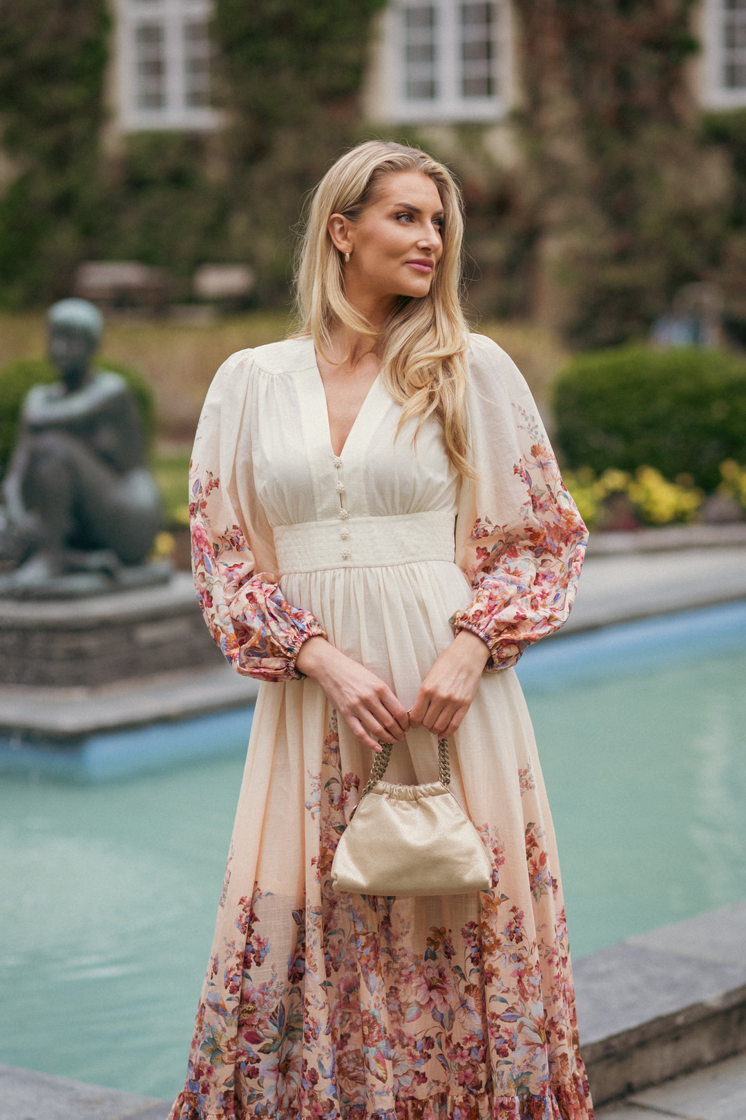 Awaken Plunge Maxi Dress