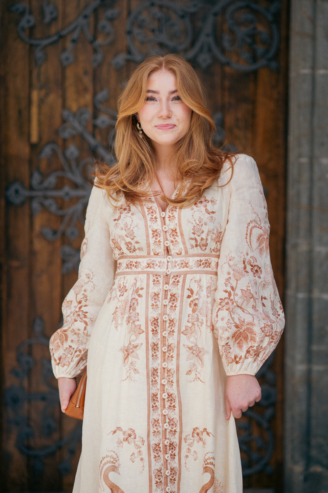 Indra Plunge Midi Dress