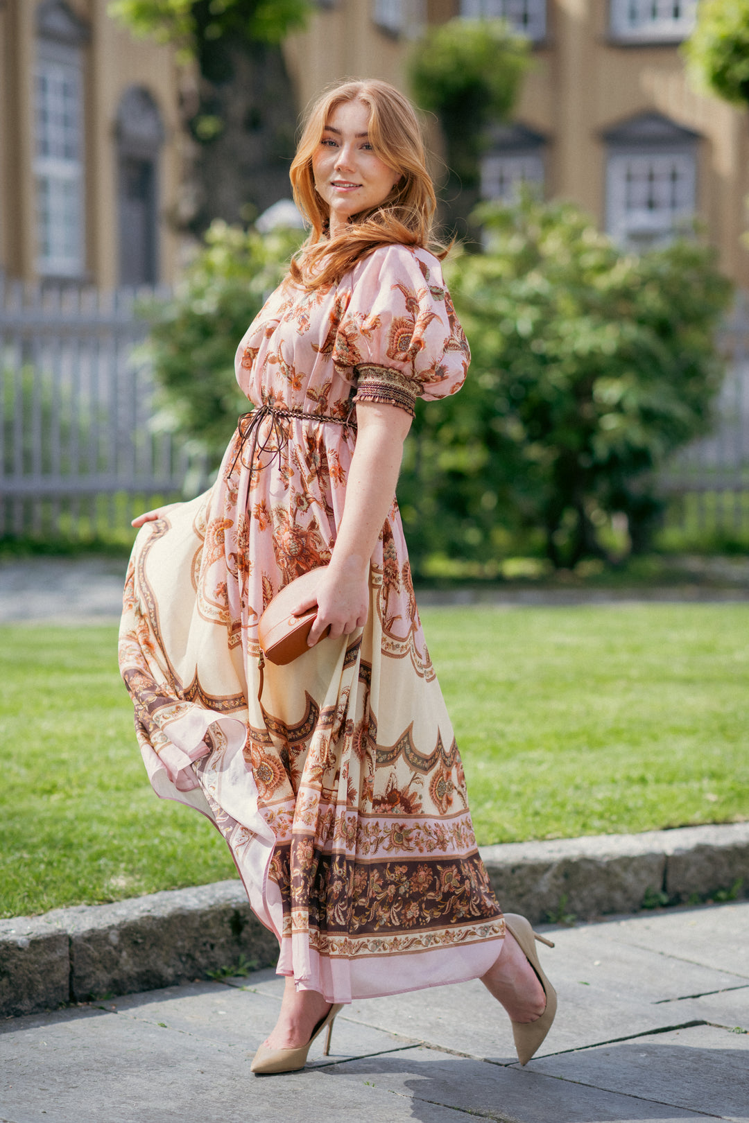 Aster Billow Maxi Dress