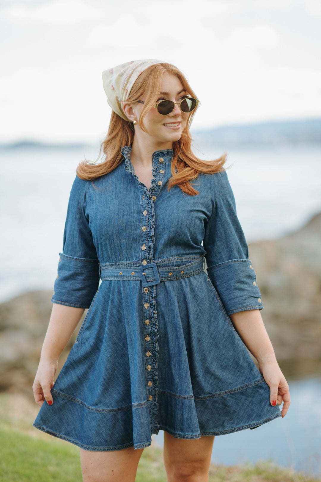 Denim Mini Dress