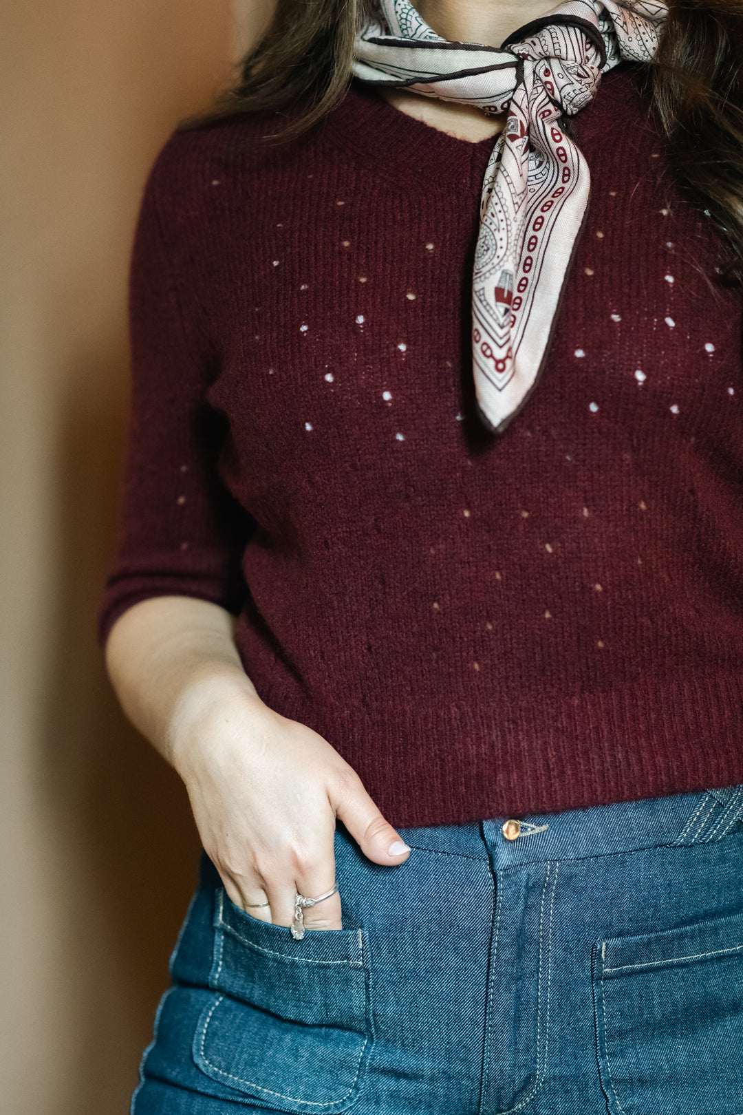 LUXURY LOVE pullover