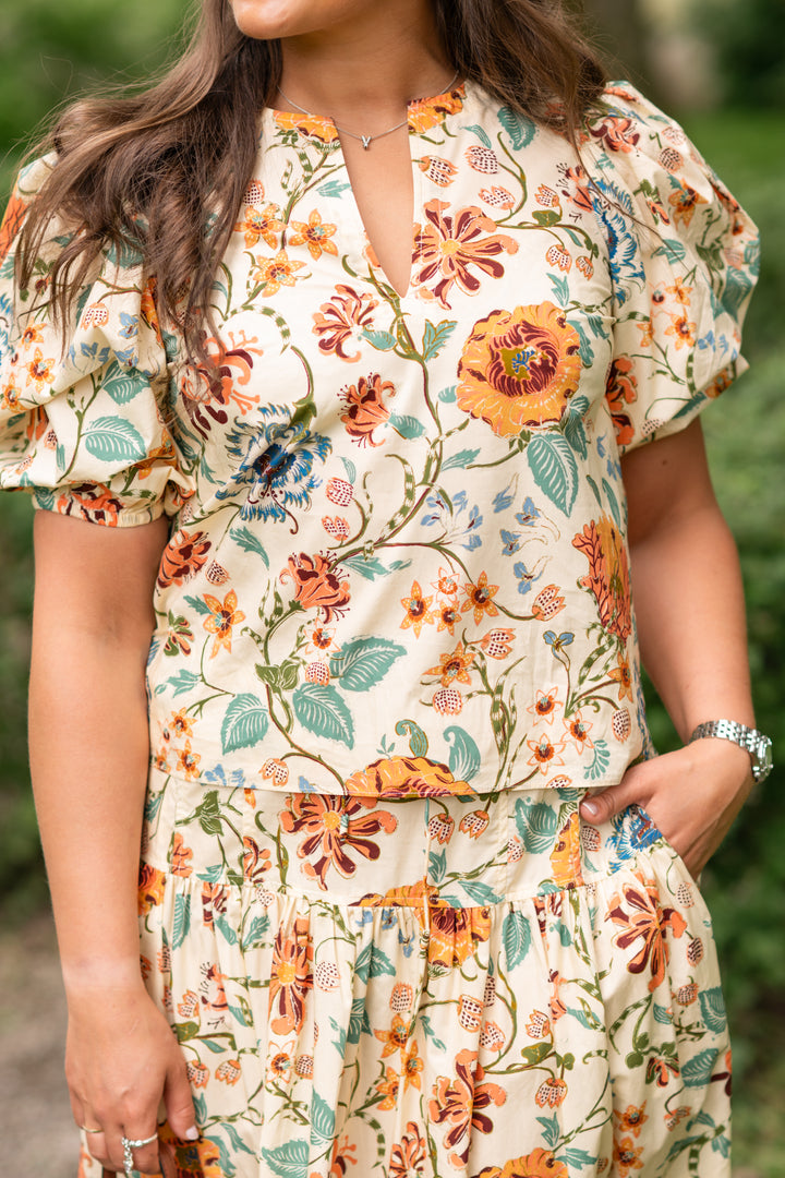 Florielle SS Cotton Top