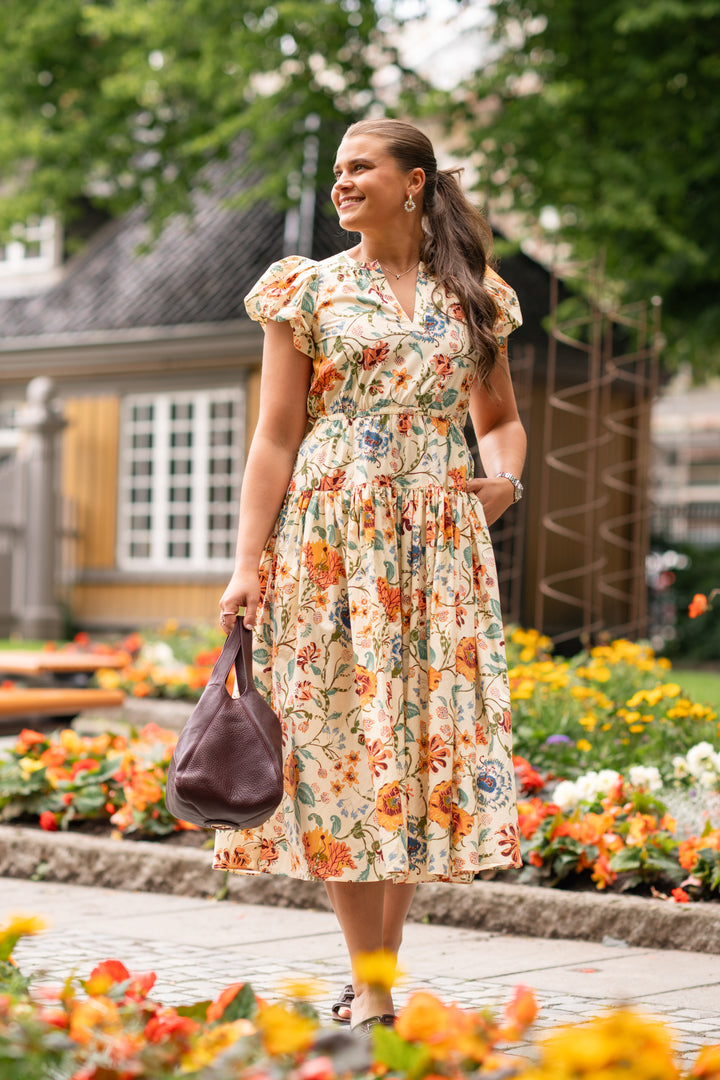 Marin Cotton Midi Dress