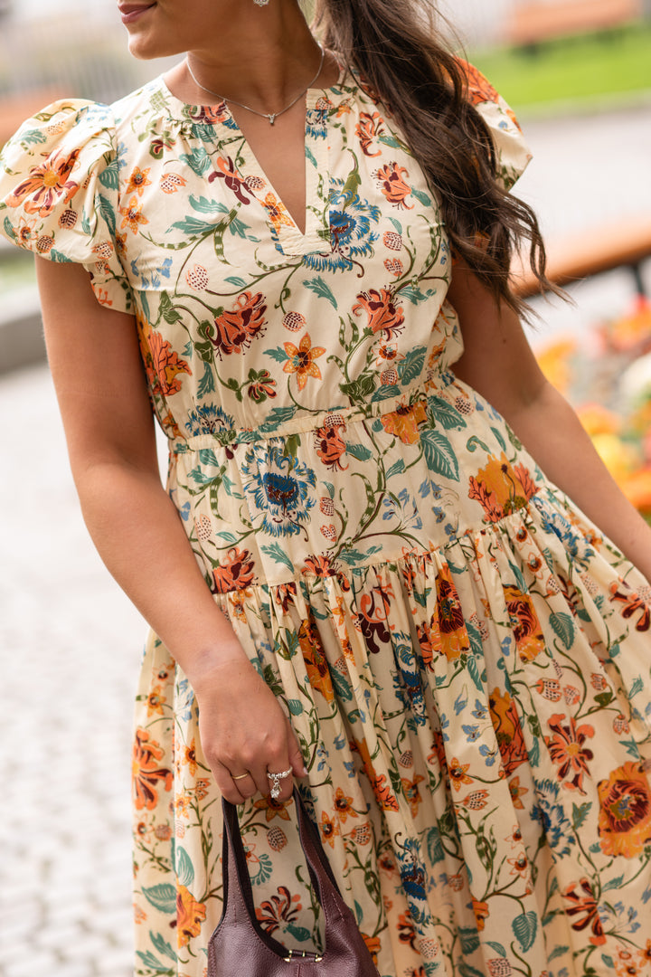 Marin Cotton Midi Dress