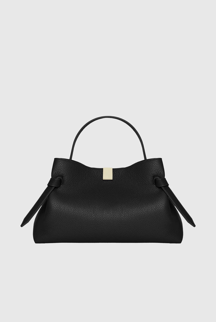 GYOZA PEBBLE GRAIN LEATHER