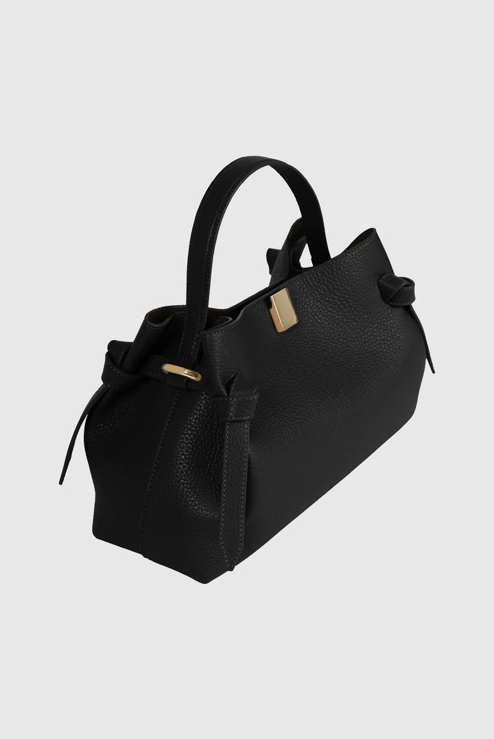 GYOZA PEBBLE GRAIN LEATHER