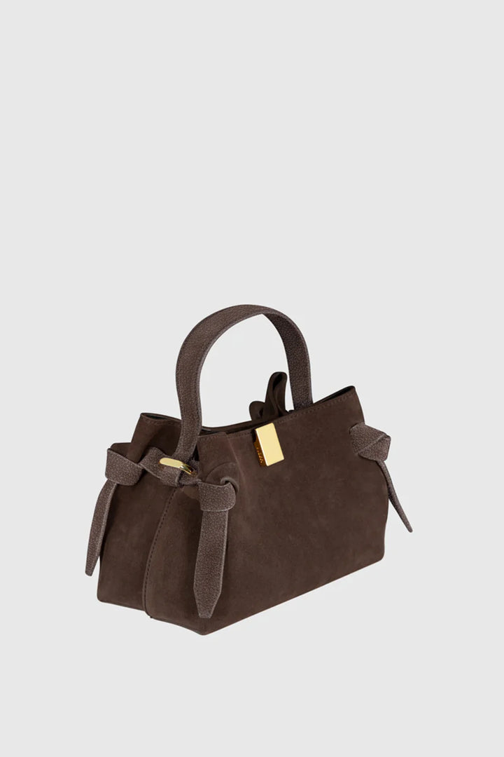 GYOZA MINI SUEDE LEATHER