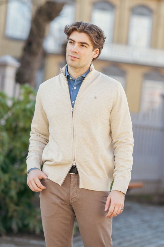 Riley Zip Cardigan