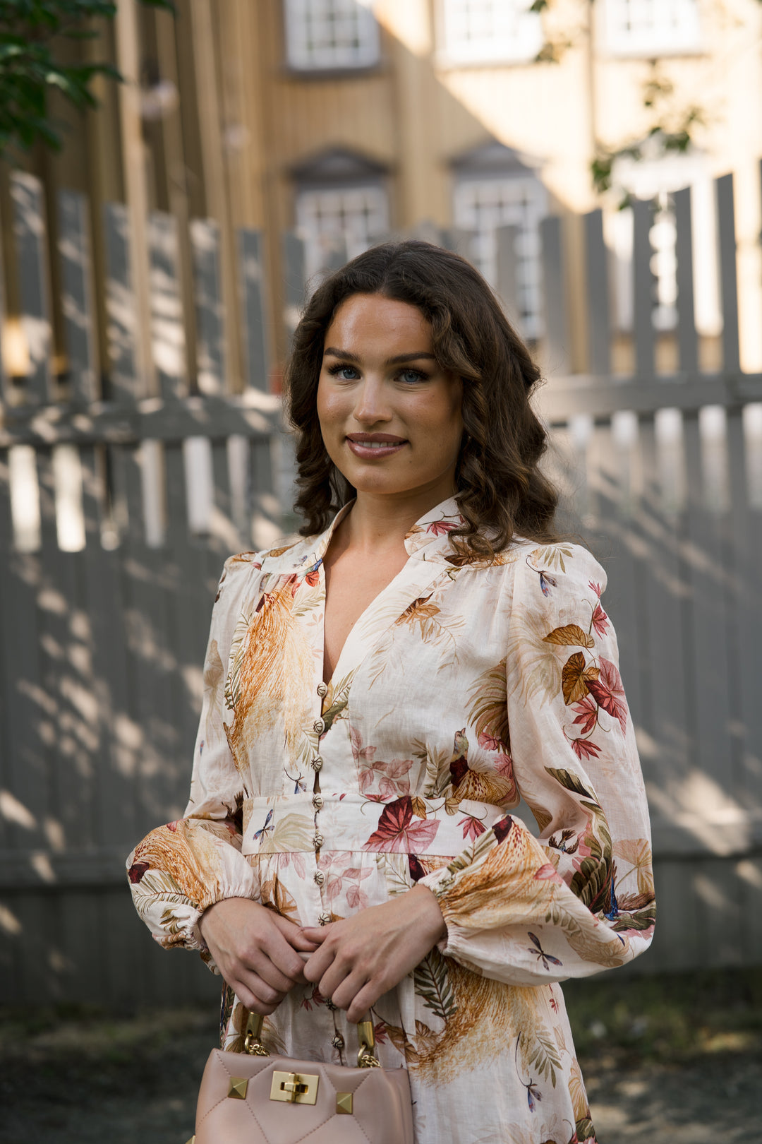 Ascension Plunge Midi Dress