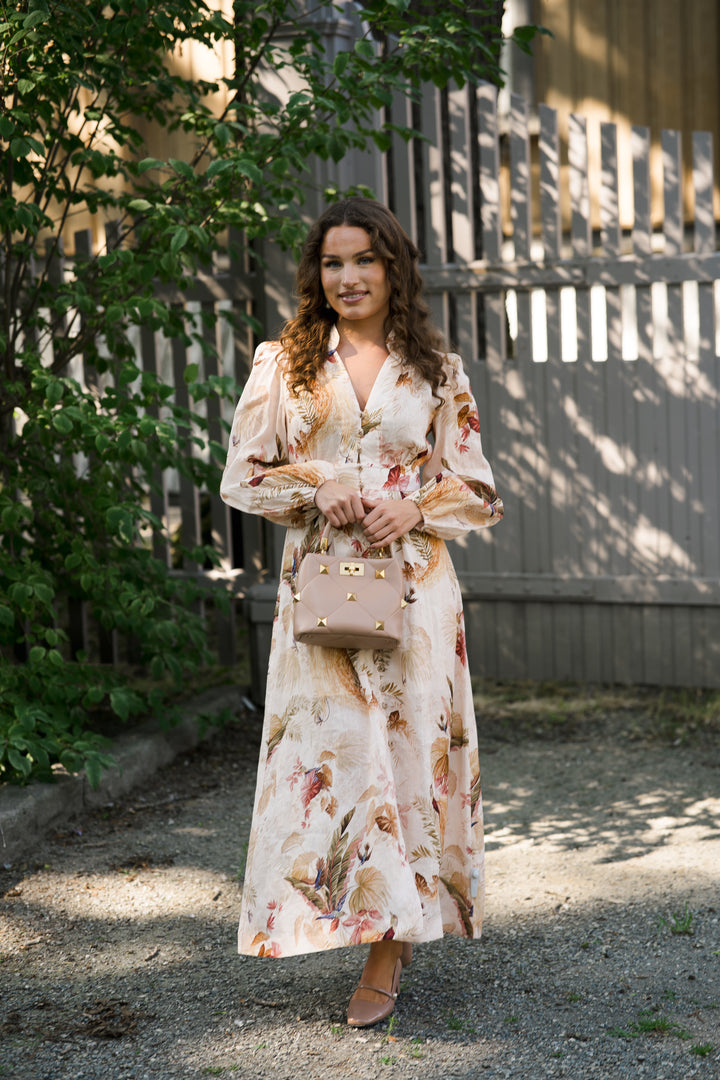 Ascension Plunge Midi Dress