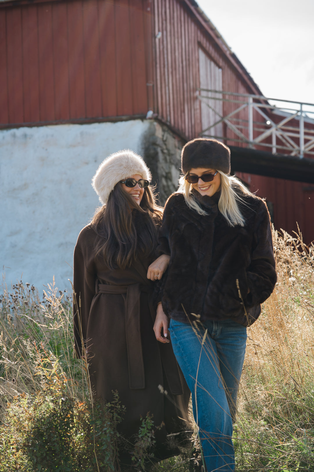 Kelly fuskepels jakke