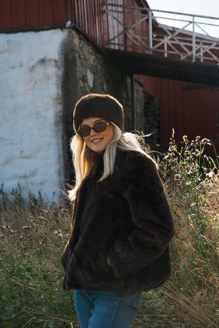 Kelly fuskepels jakke