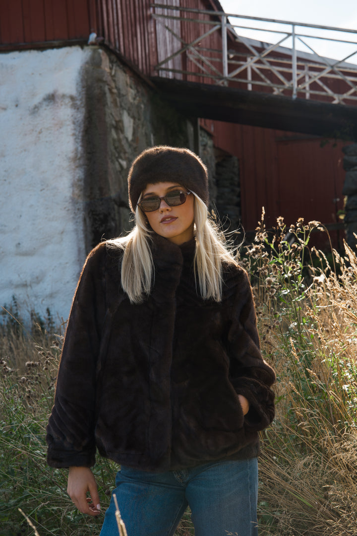 Kelly fuskepels jakke