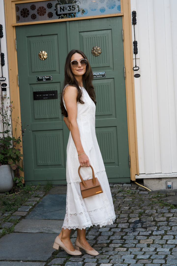 ULLA JOHNSON Anela Sleeveless Midi Dress