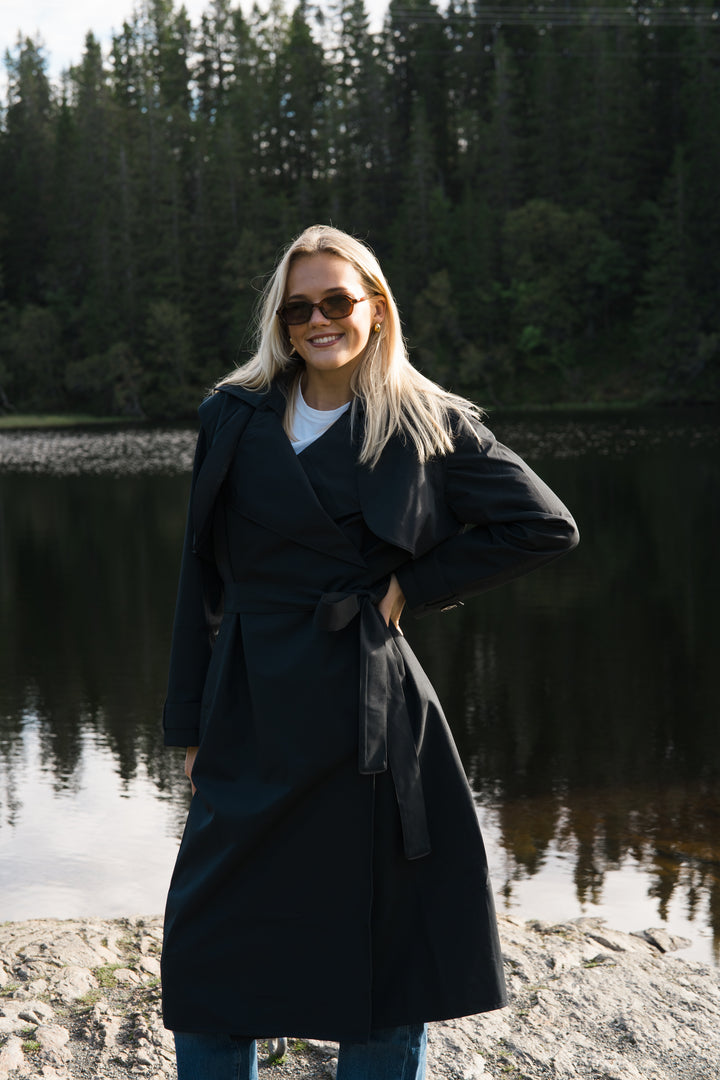 Regndråpe Trench Coat