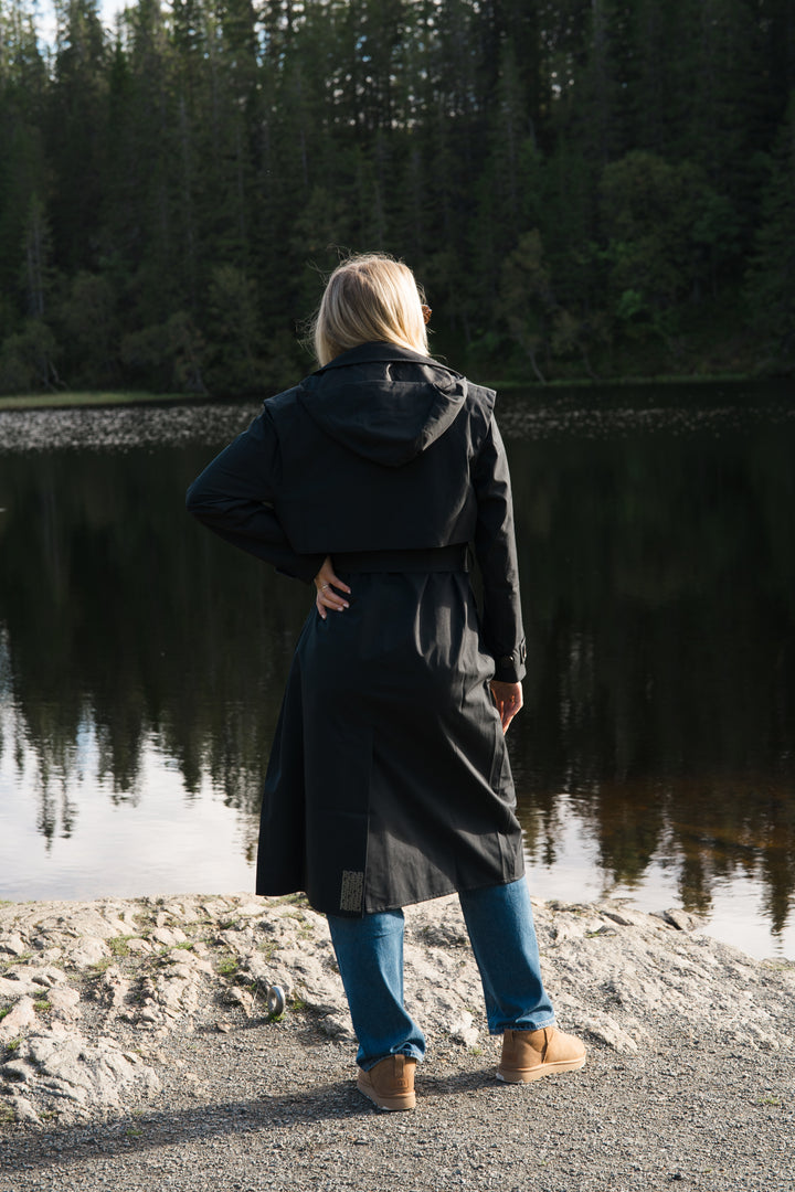 Regndråpe Trench Coat