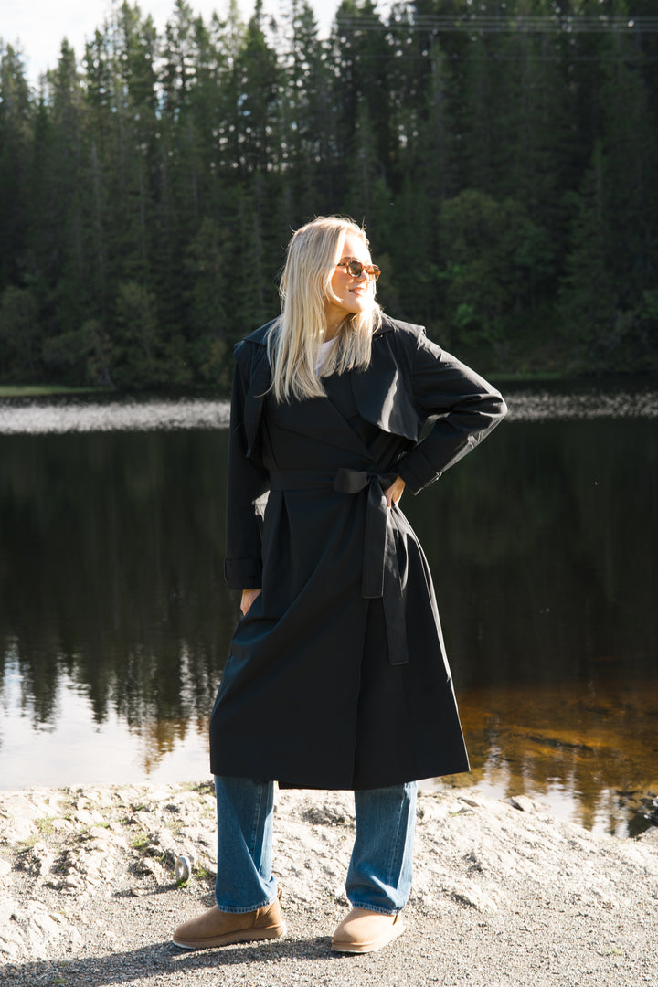 Regndråpe Trench Coat