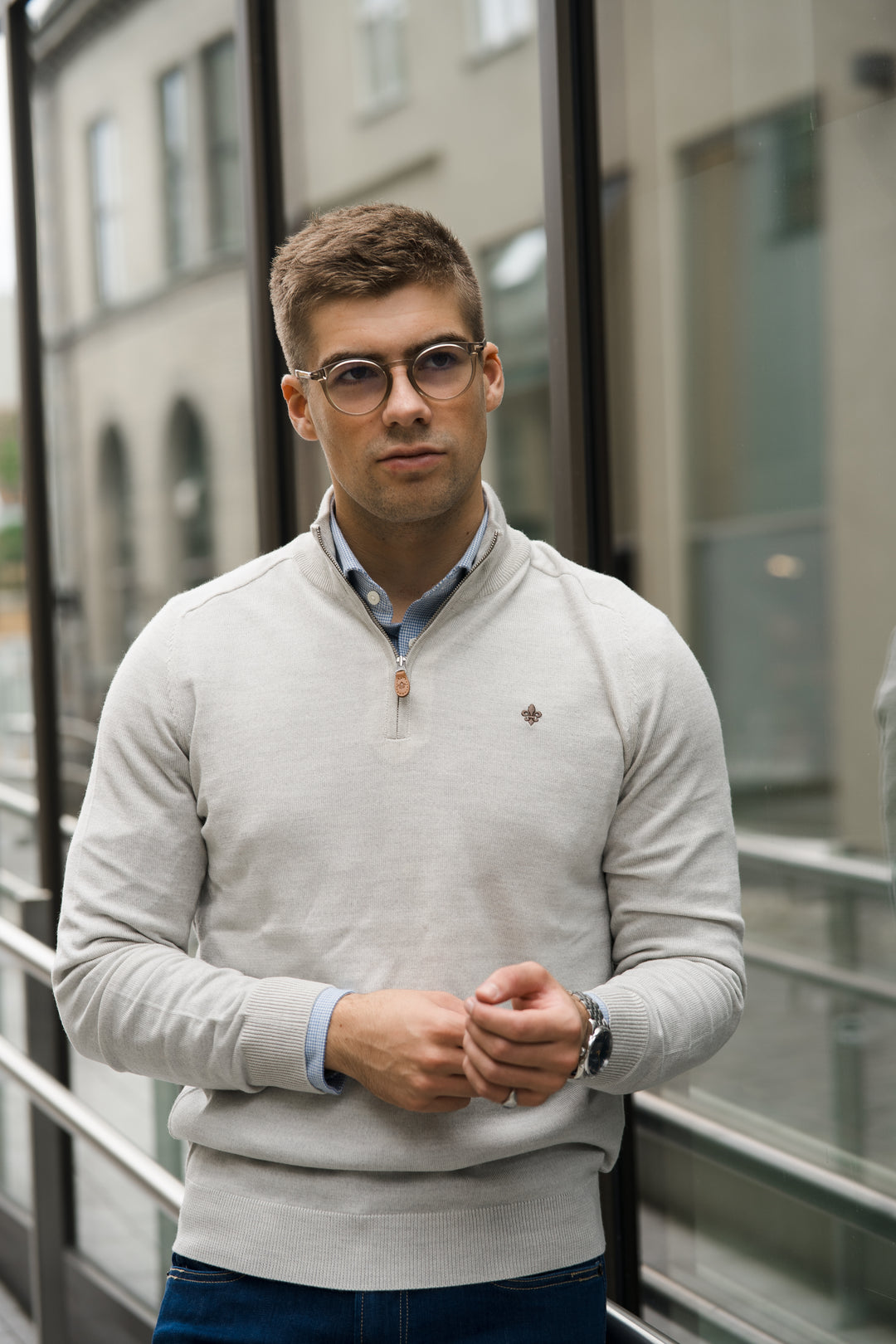 MORRIS Merino John Zip