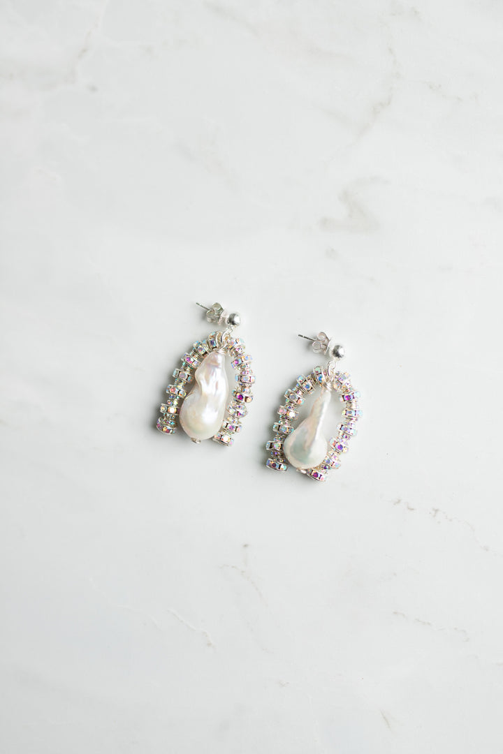 PEARL OCTOPUSS.Y PARIS BAROQUE EARRINGS