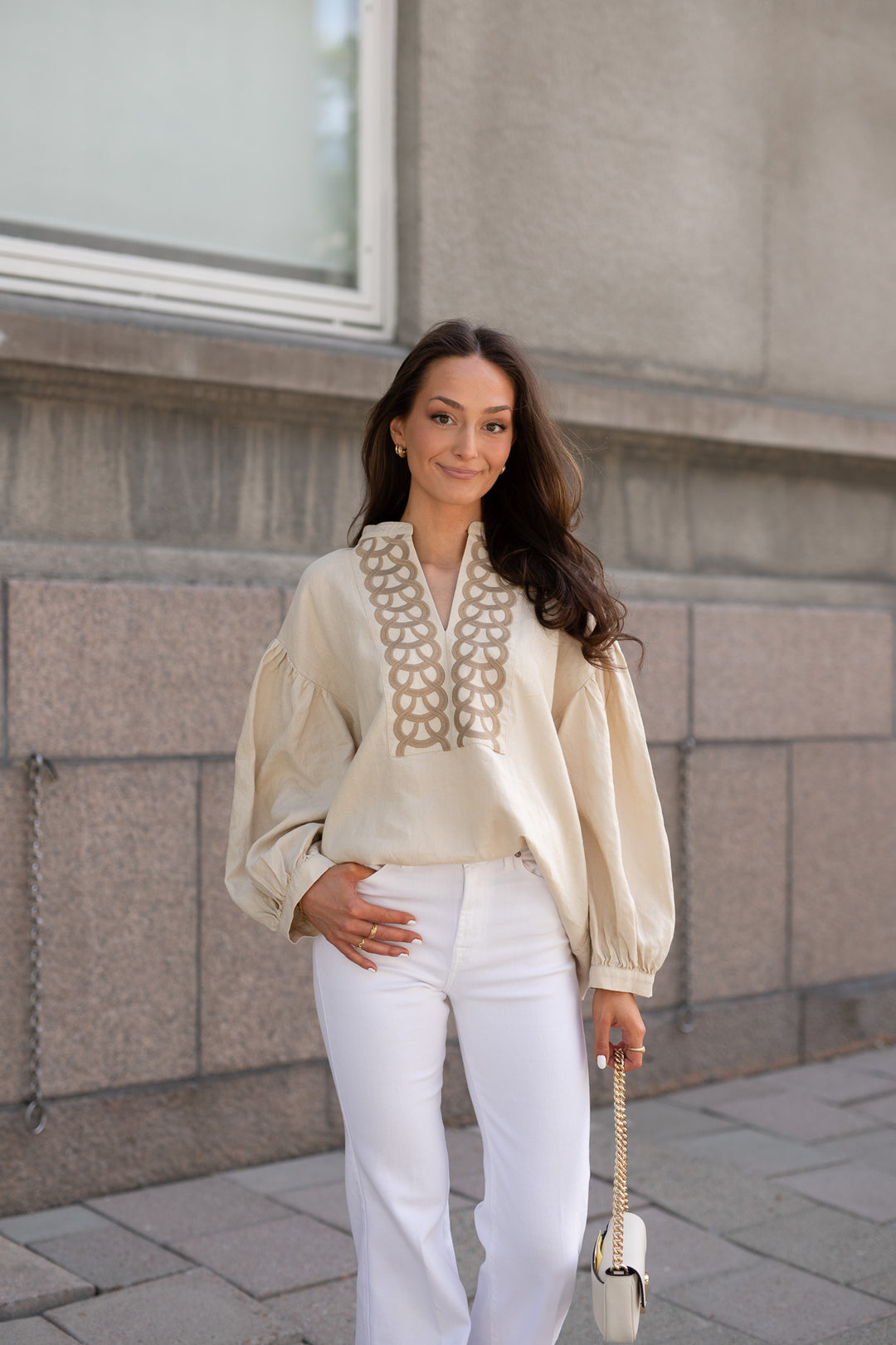 BY MALENE BIRGER CADMUS LINEN BLOUSE