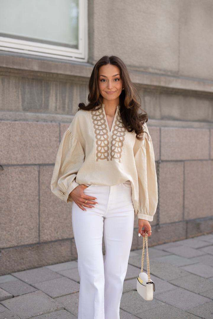 BY MALENE BIRGER CADMUS LINEN BLOUSE