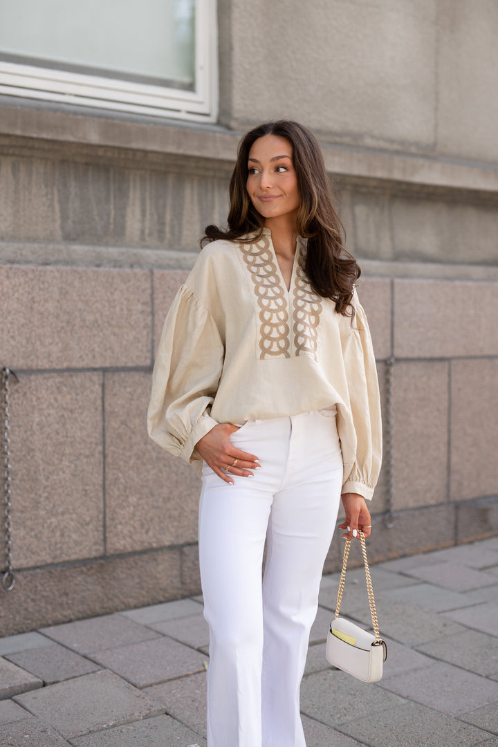 BY MALENE BIRGER CADMUS LINEN BLOUSE