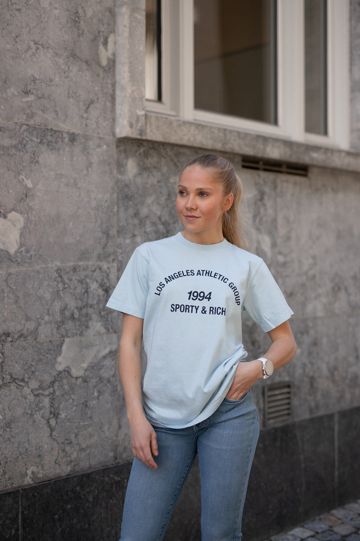 SPORTY AND RICH LA Athletic Group T Shirt