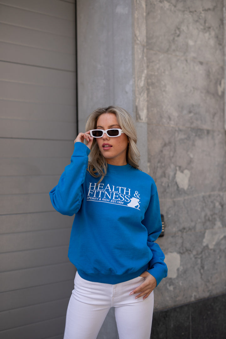 SPORTY AND RICH Fitness Motion Crewneck