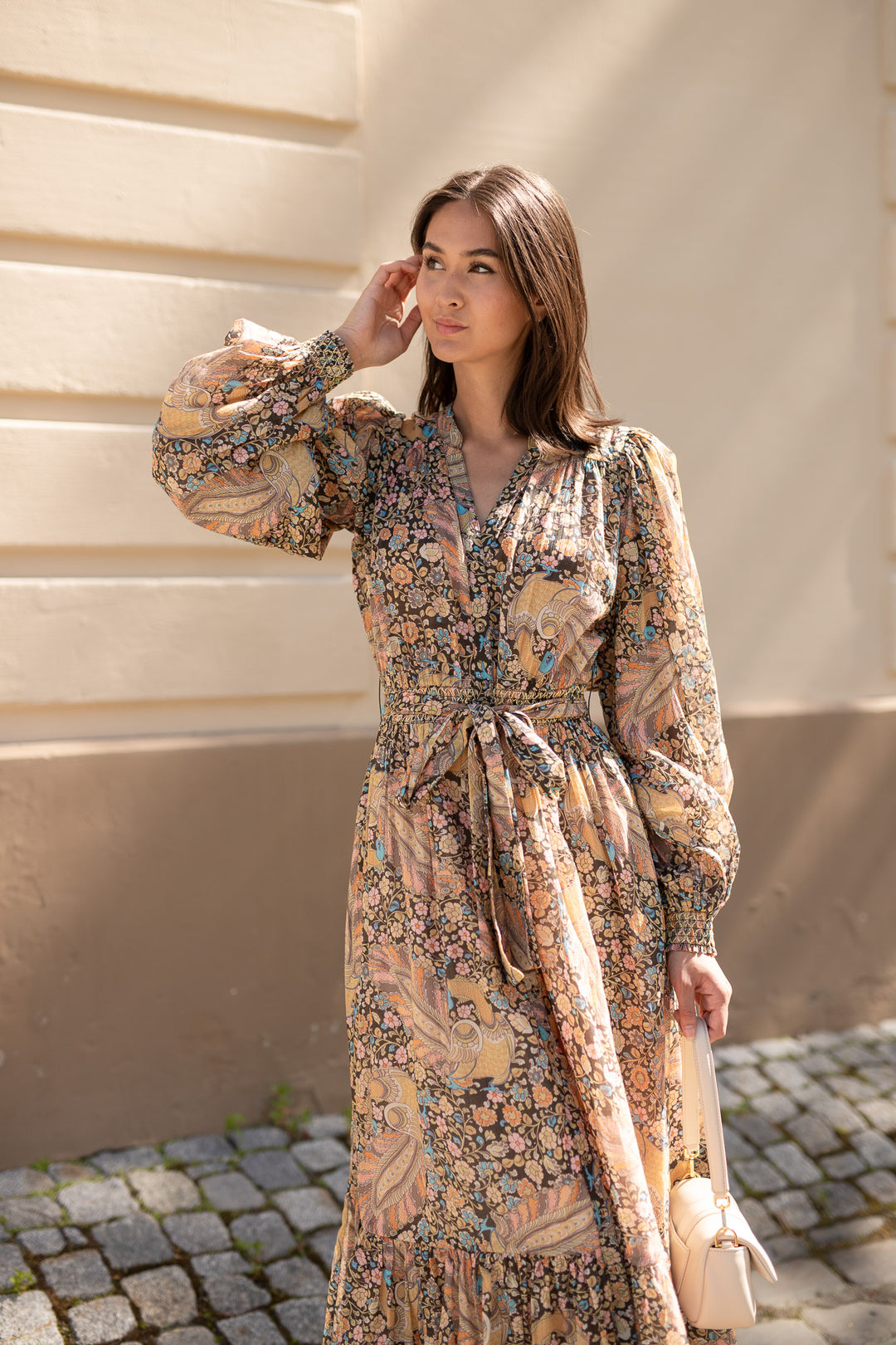 BYTIMO Bohemian Midi Dress