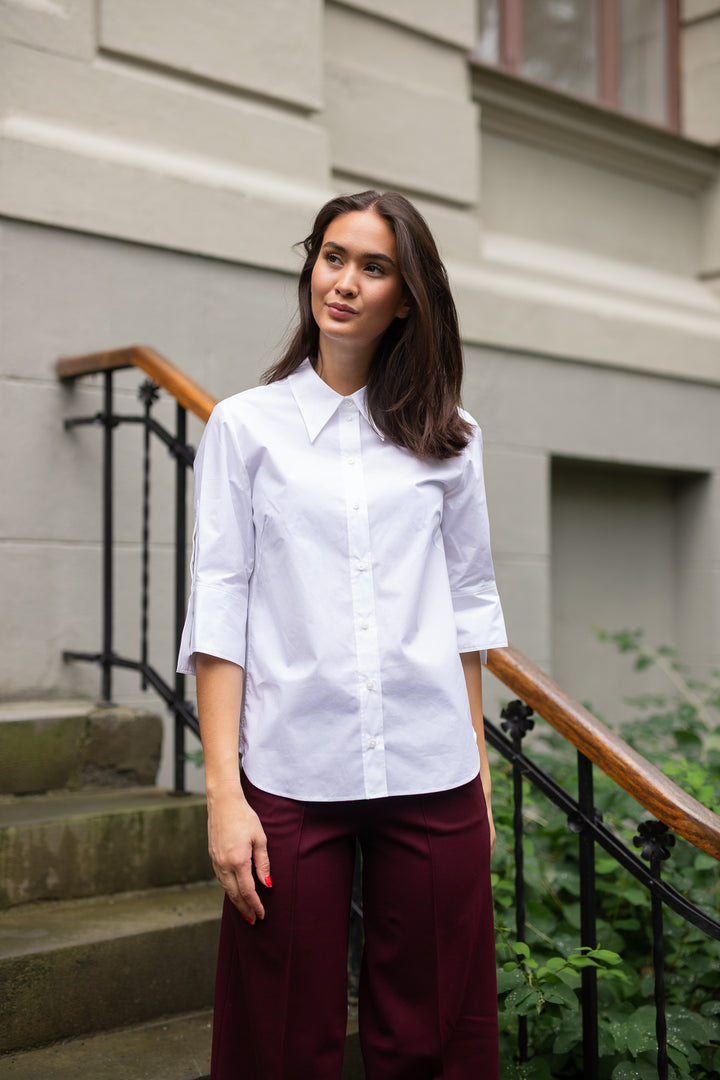 DOROTHEE SCHUMACHER POPLIN POWER blouse