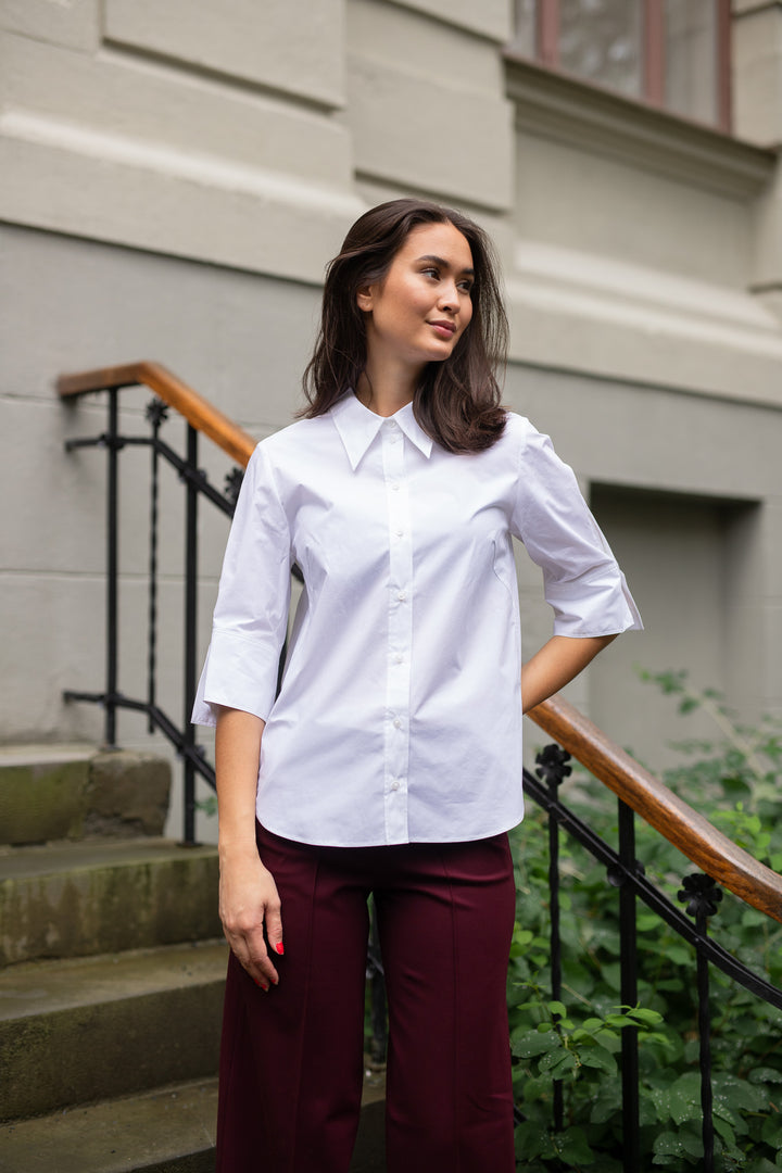 DOROTHEE SCHUMACHER POPLIN POWER blouse