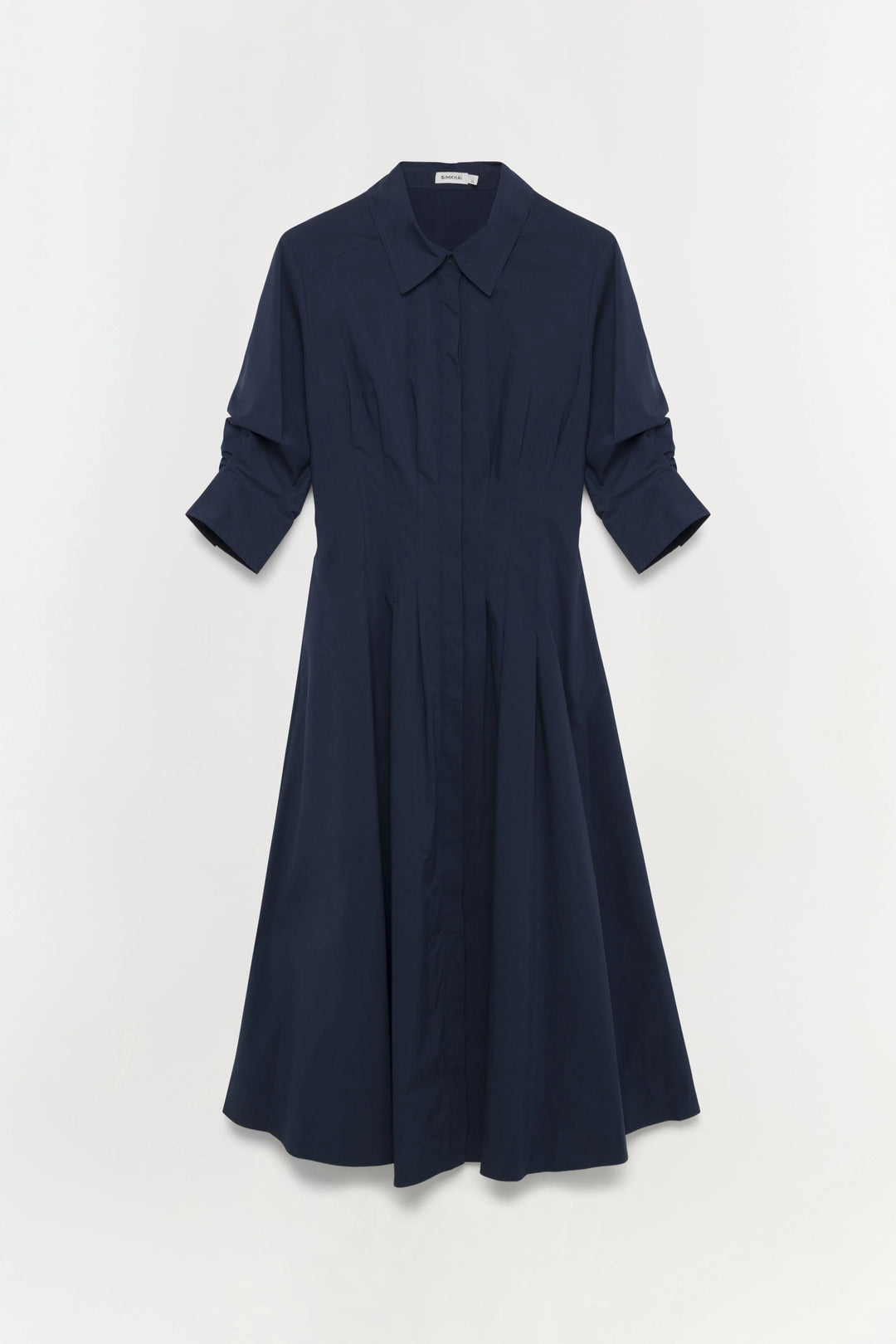 JAZZ PINTUCK MIDI DRESS