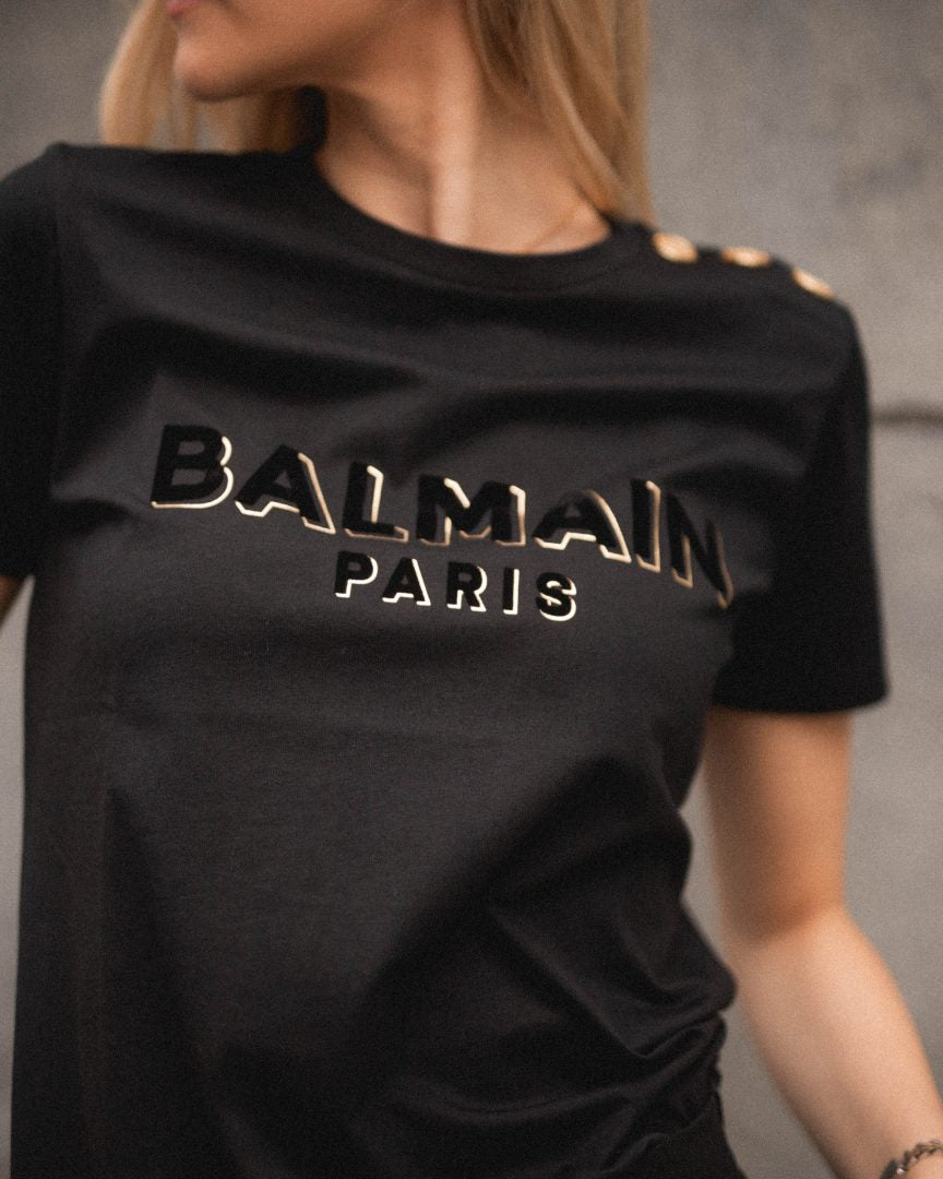 BALMAIN T-SHIRT MC CLASSIQUE