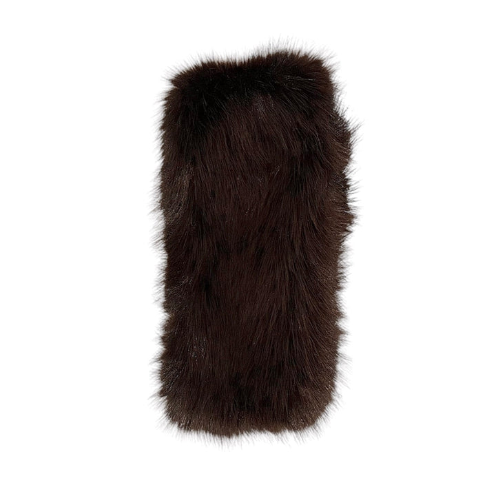 Exclusive fuskepels hårbånd bred