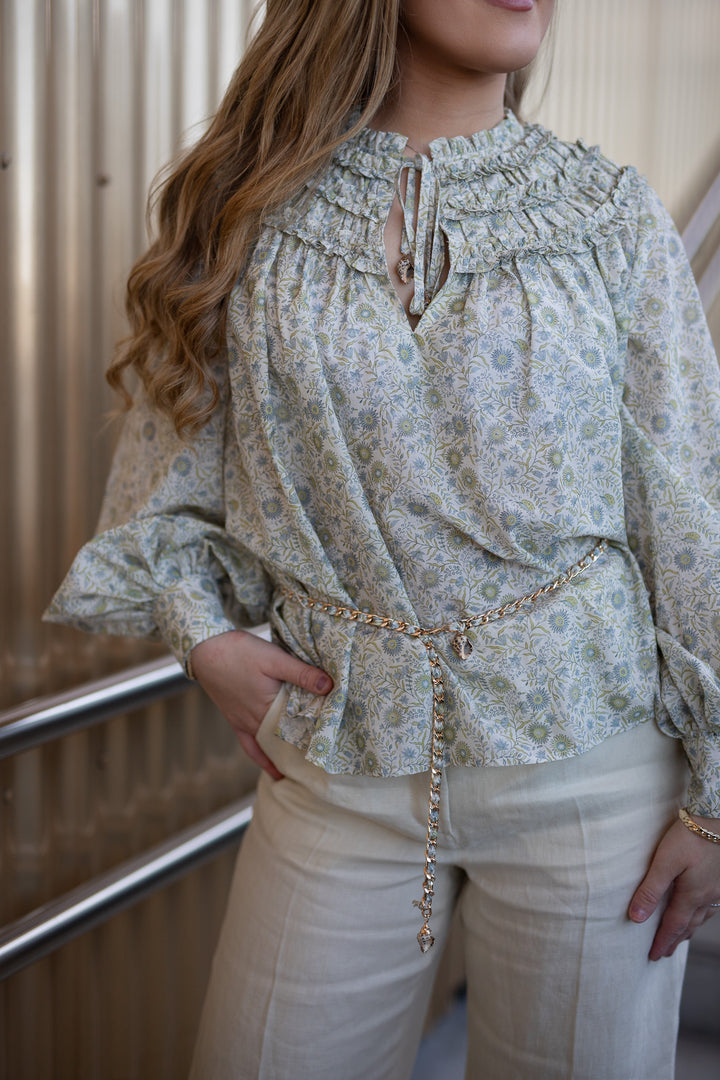 IXIAH DAHLIA BLOUSE