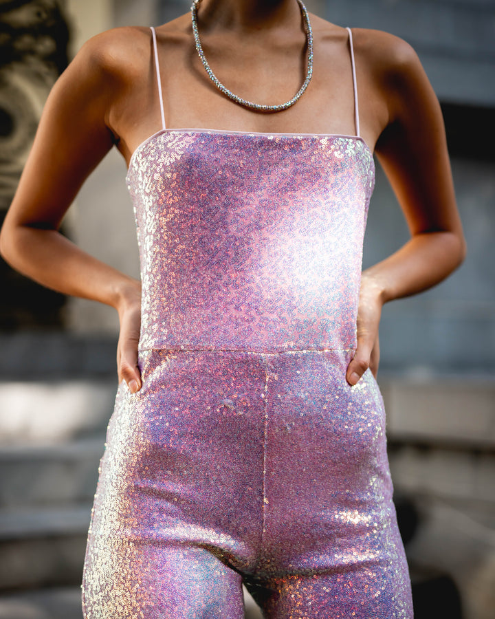 ROTATE Sequin Jumpsuit