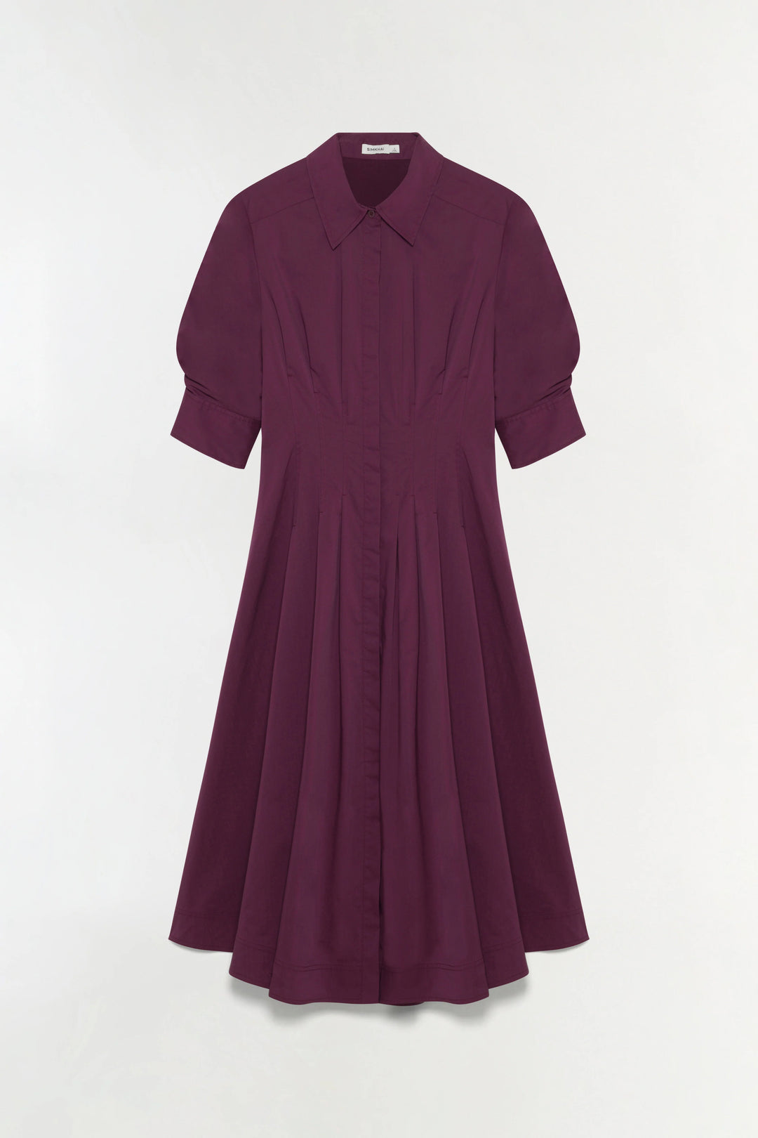 JAZZ PINTUCK MIDI DRESS