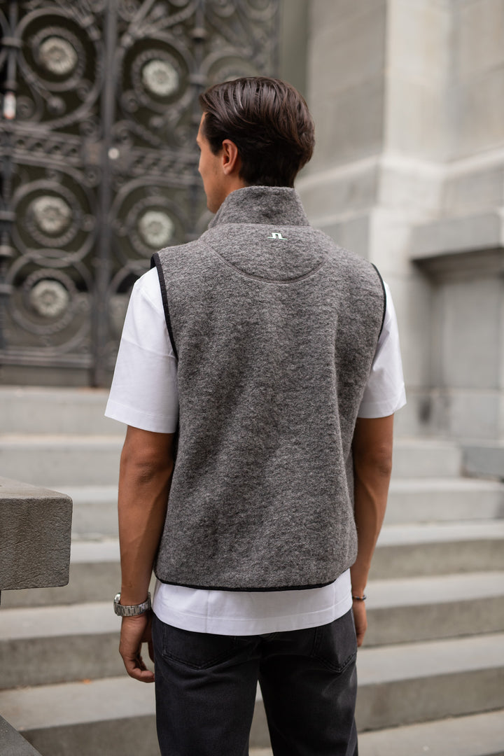 J.LINDEBERG Duncan Wool Fleece Vest