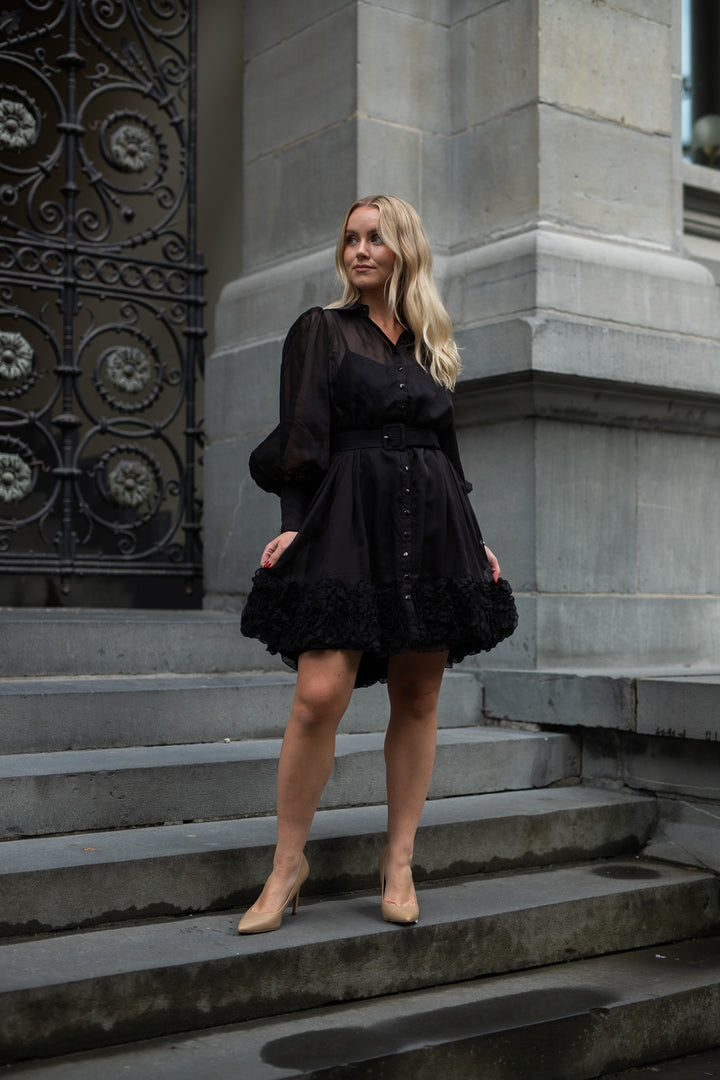 BYTIMO Organza Mini Dress