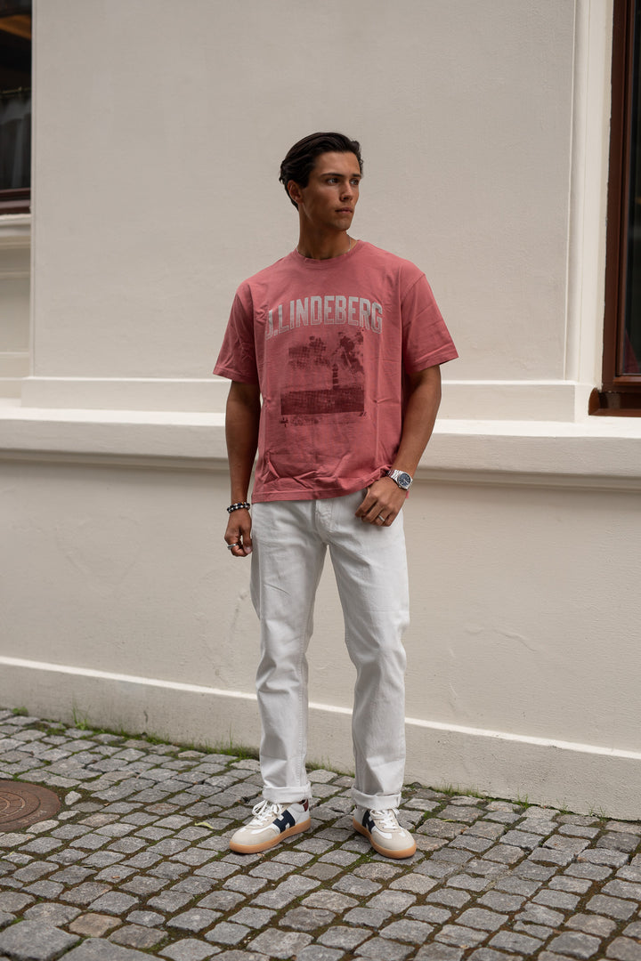 J.Lindeberg Tjorn Boxy Printed T-shirt