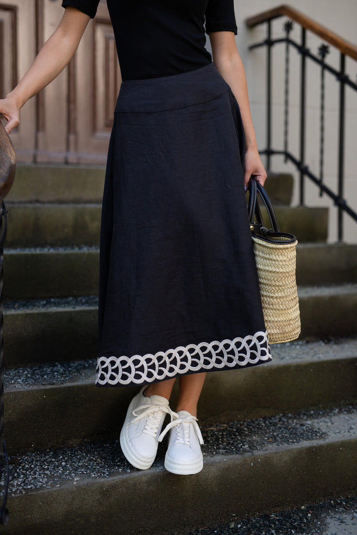 BY MALENE BIRGER LEONNE LINEN SKIRT