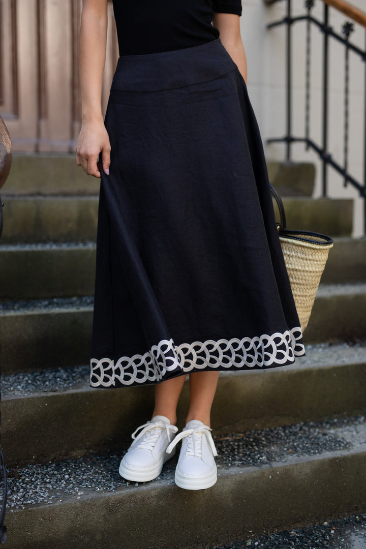 BY MALENE BIRGER LEONNE LINEN SKIRT