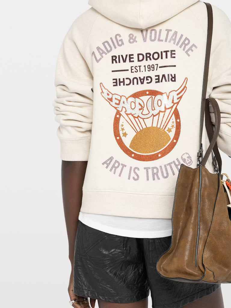 GEORGY PMO BLASON PEACE STRASS