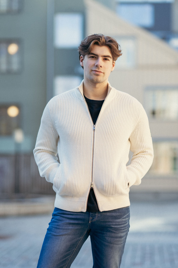 Brenton Zip Cardigan