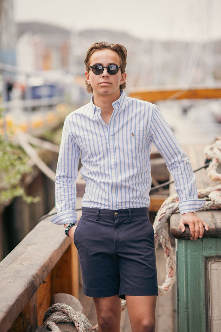 STRETCH STRAIGHT FIT CHINO SHORT