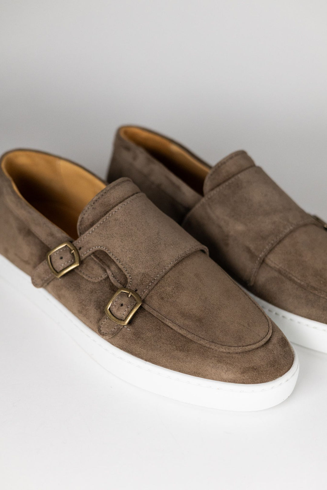 Monk strap sneaker