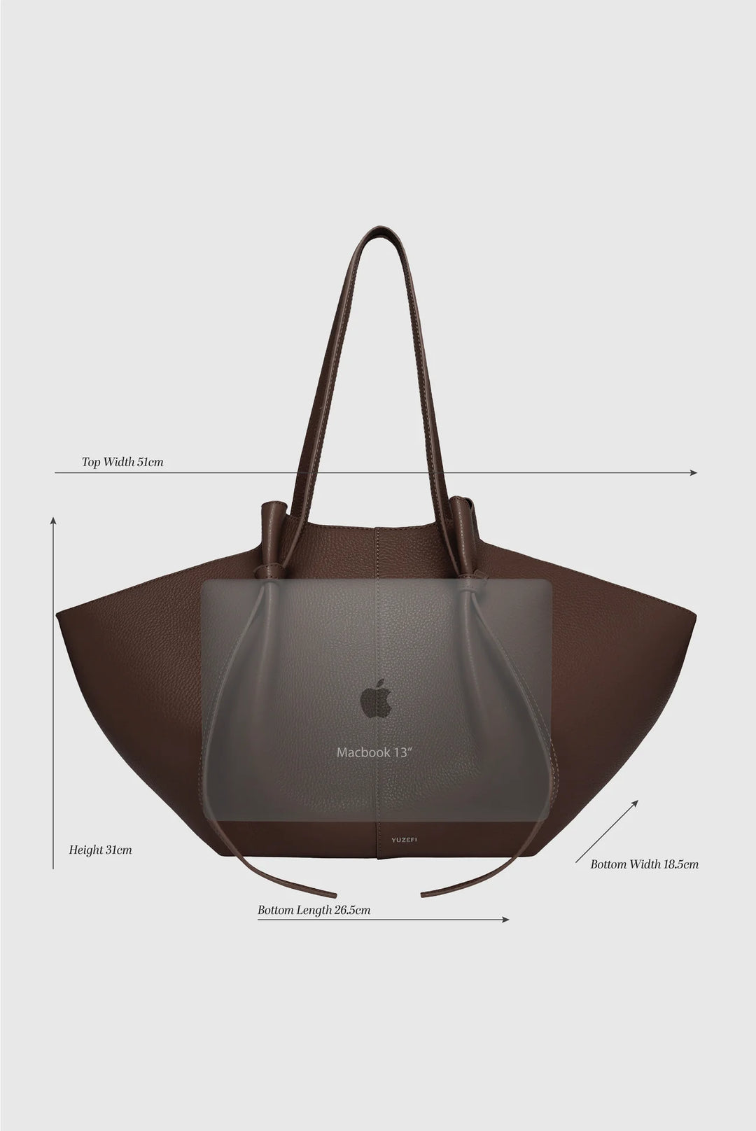 LARGE MOCHI SUEDE LEATHER