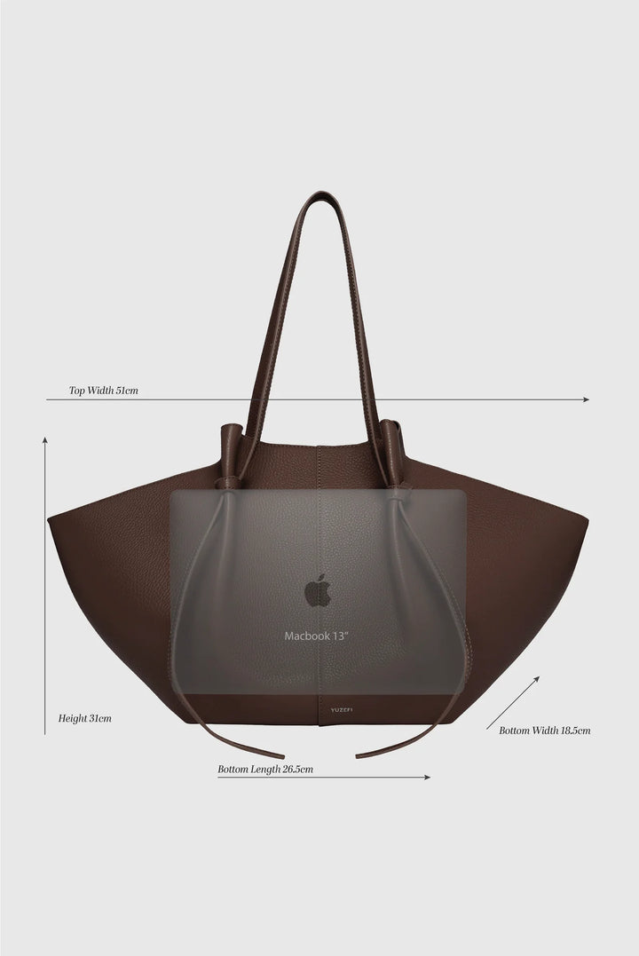 LARGE MOCHI SUEDE LEATHER