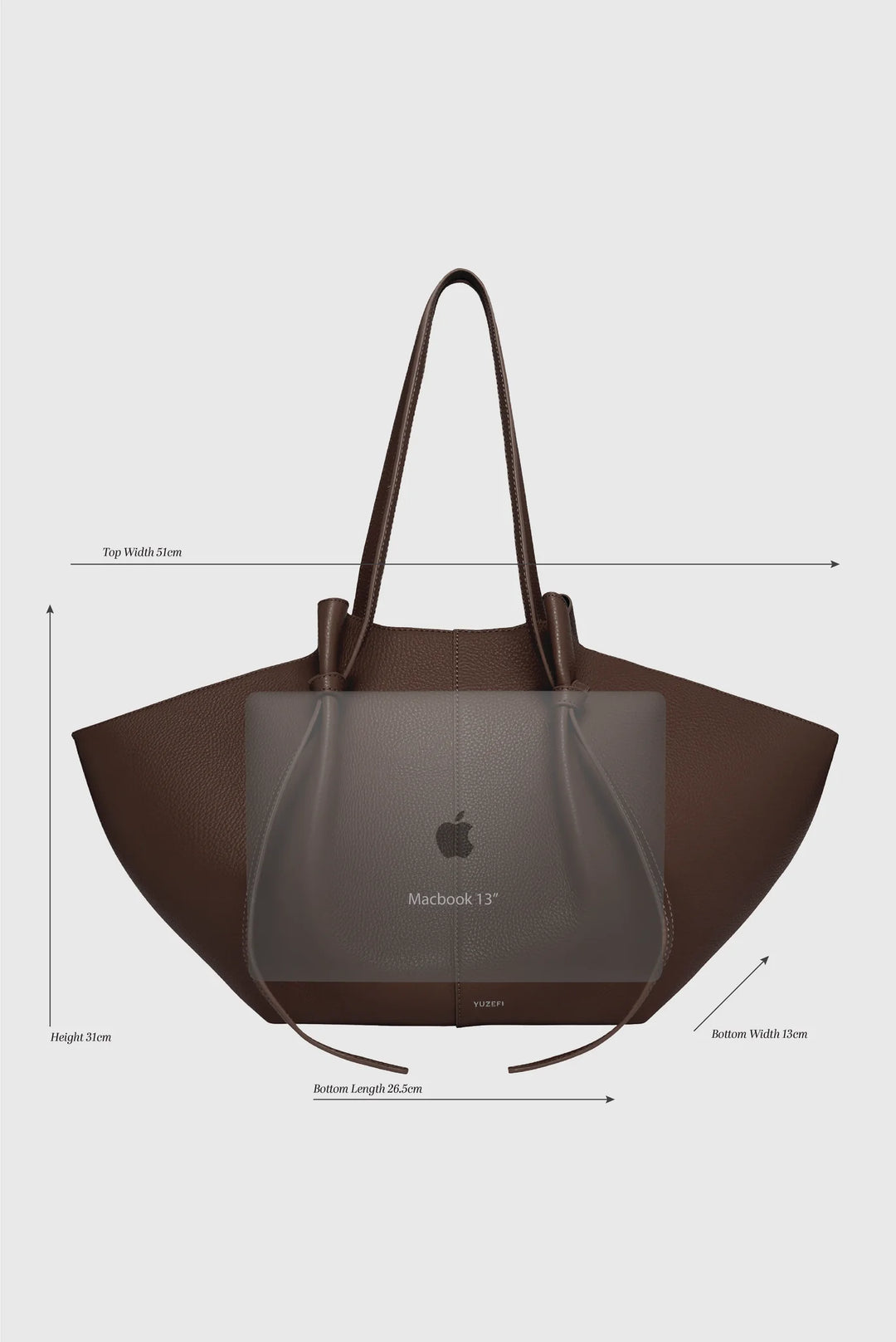 LARGE MOCHI PEBBLE GRAIN LEATHER